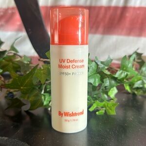 New unused UV Defense Moist Cream By Wishtrend SPF 50